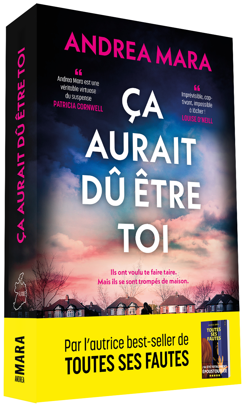 Mock up Ca aurait du etre toi – bandeau Des pas dans le grenier Andrea Mara